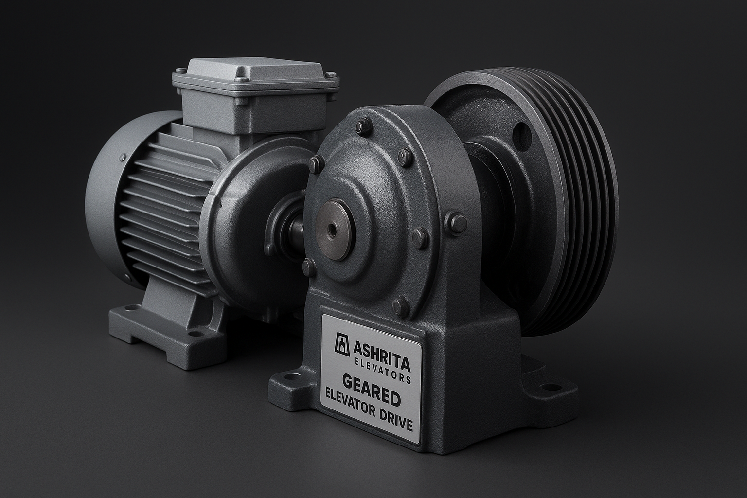 Geared Elevator Drive