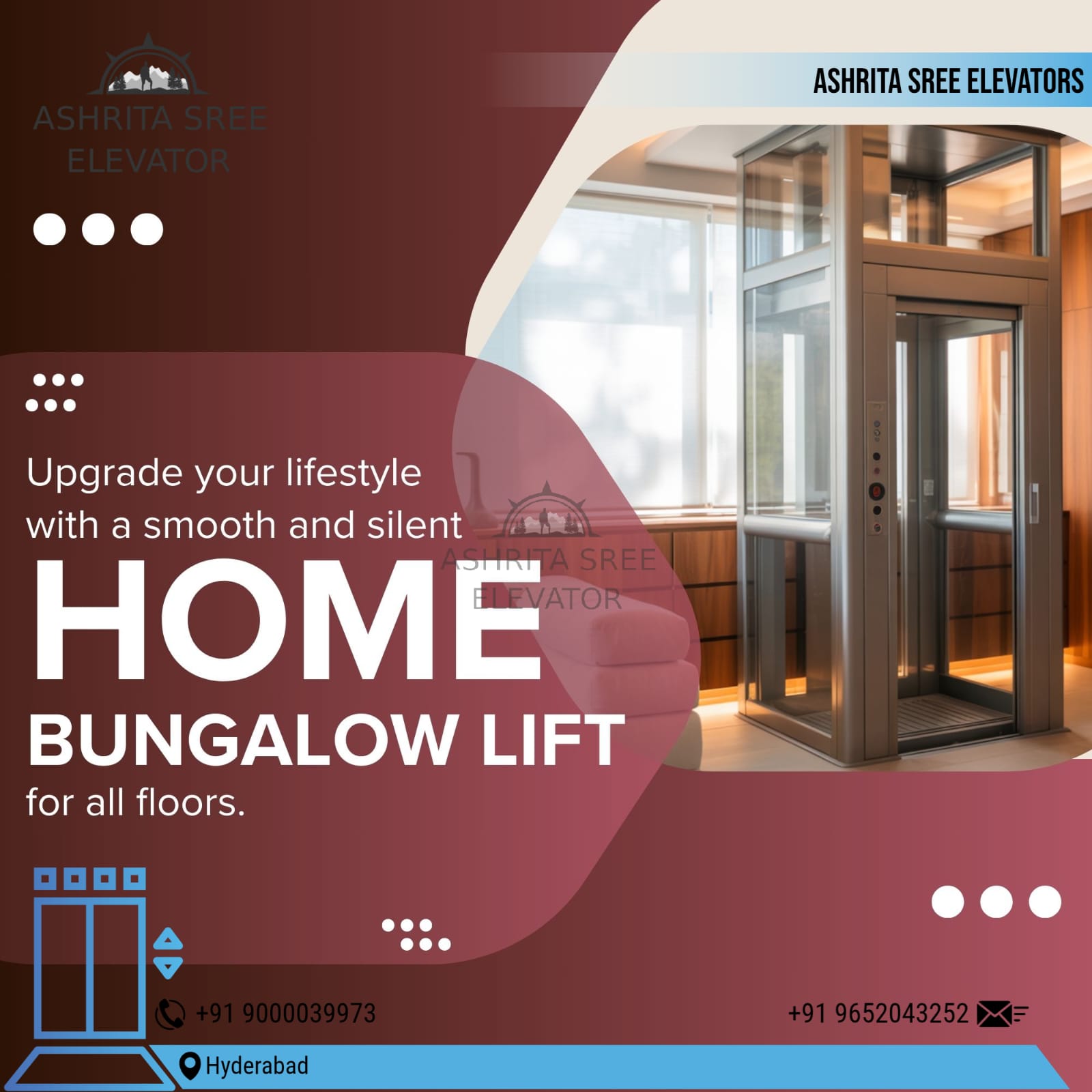 Luxury Bungalow Elevator