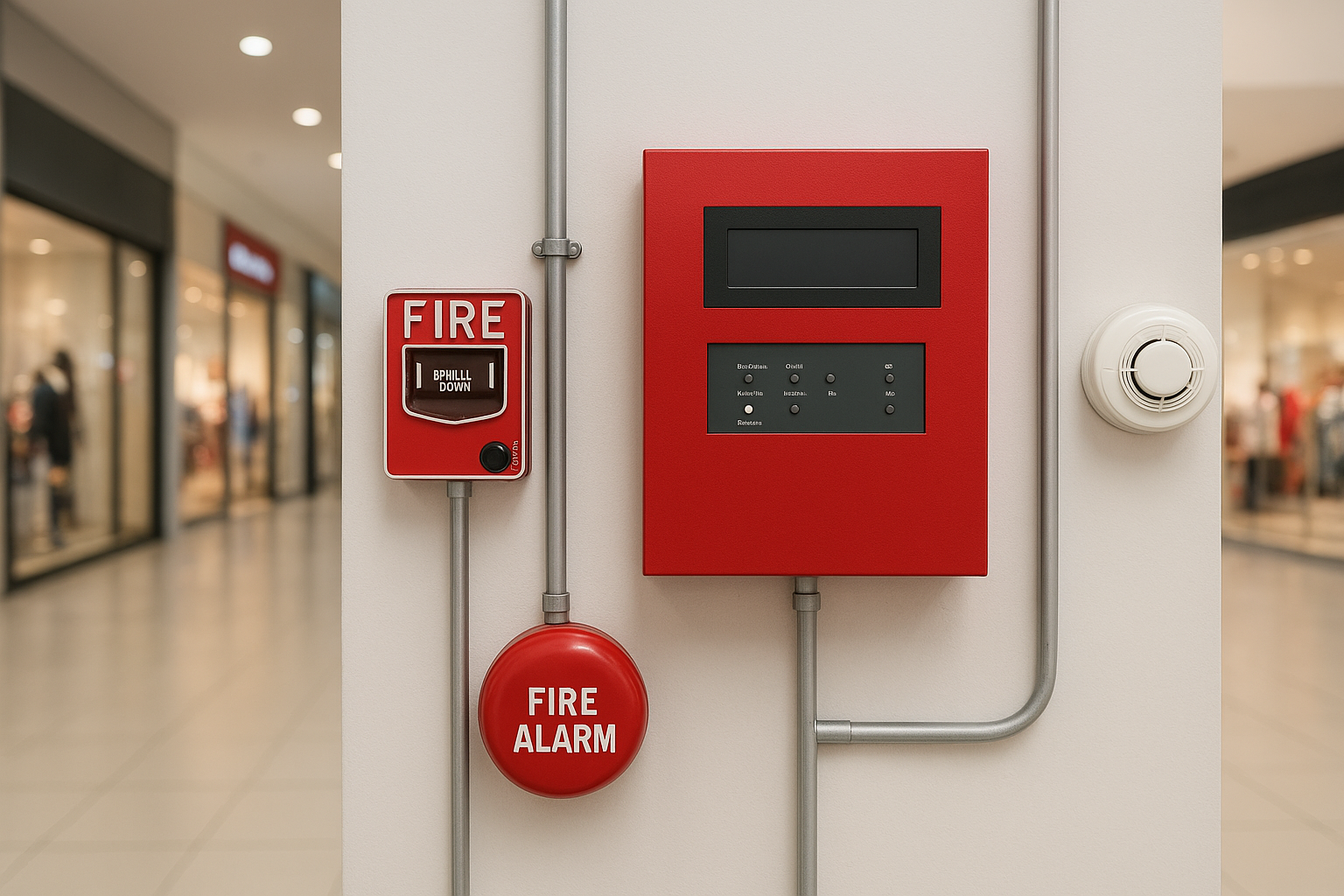 Mall Fire Alarm Project